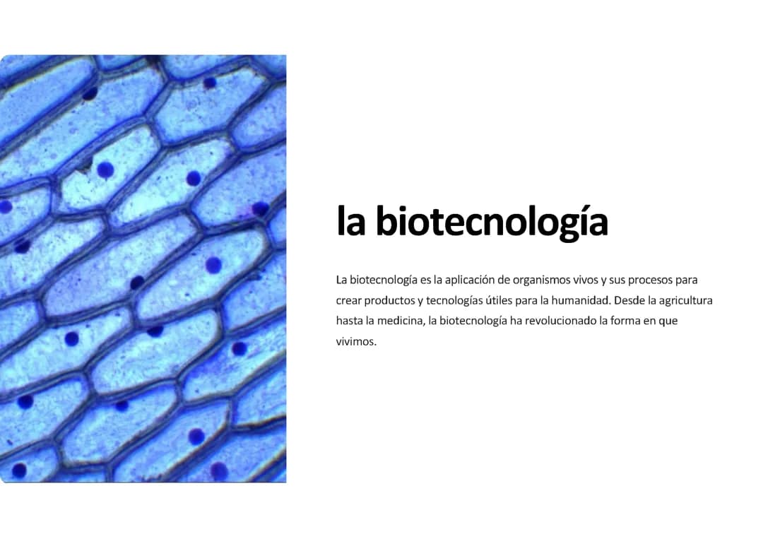 Biotecnología