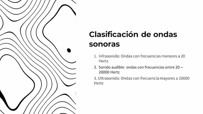 SONIDO
El sonido es una forma de energía que se propaga a través de medios
materiales, como el aire, el agua o los sólidos, mediante ondas d