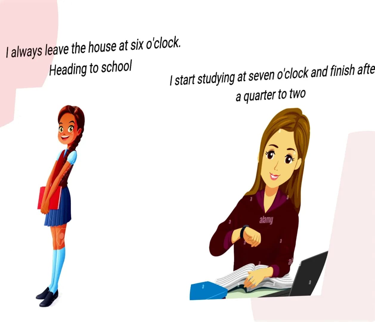 I like to eat at night a little like a coffee or something solid, and finally I go to sleep. always leave the house at six o'clock.
Heading 