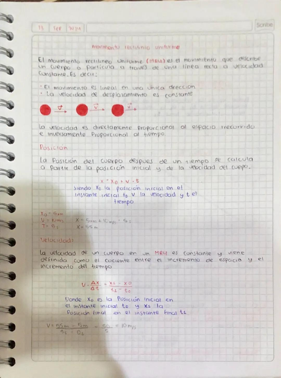13 Sep 7074
Scribe

movimento rectilinio uniforme

El movimiento rectilineo Uniforme (MRL) es el movimiento que describe
un cuerpo o particu