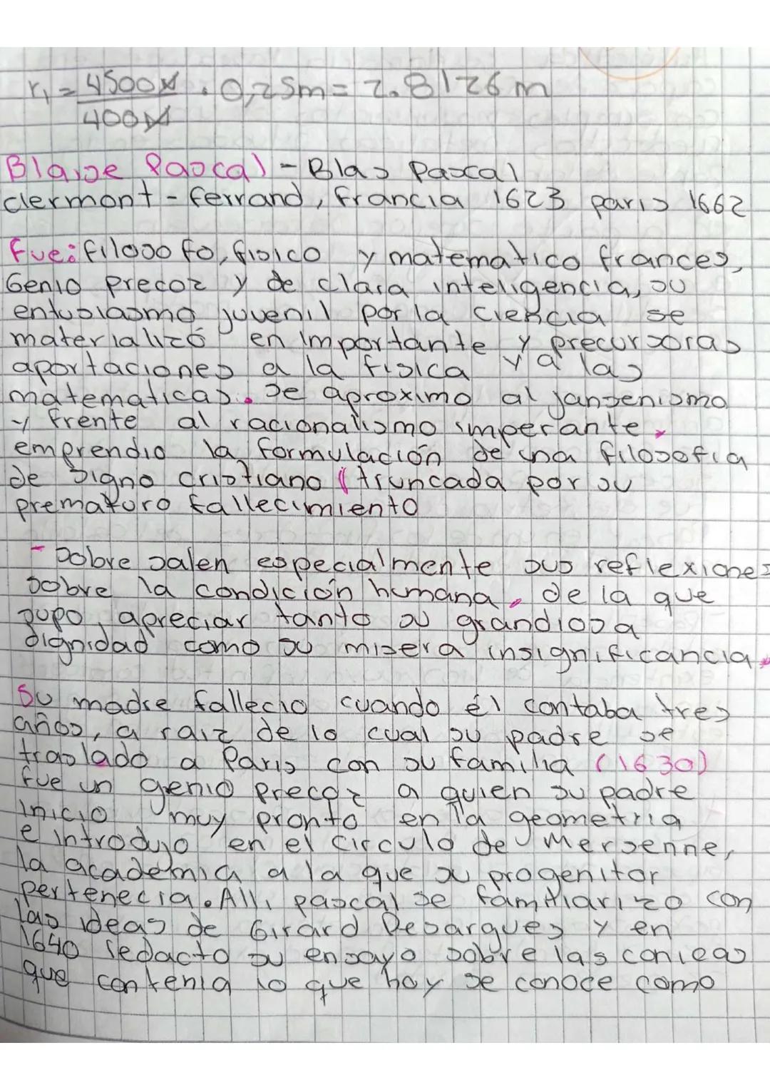 teorema del hexagono de pascal,
-Pascal desarrollo una maquina
Aritmetica se Hamaria Pascaline, era
capaz de erectuar sumas y restas
Con sim