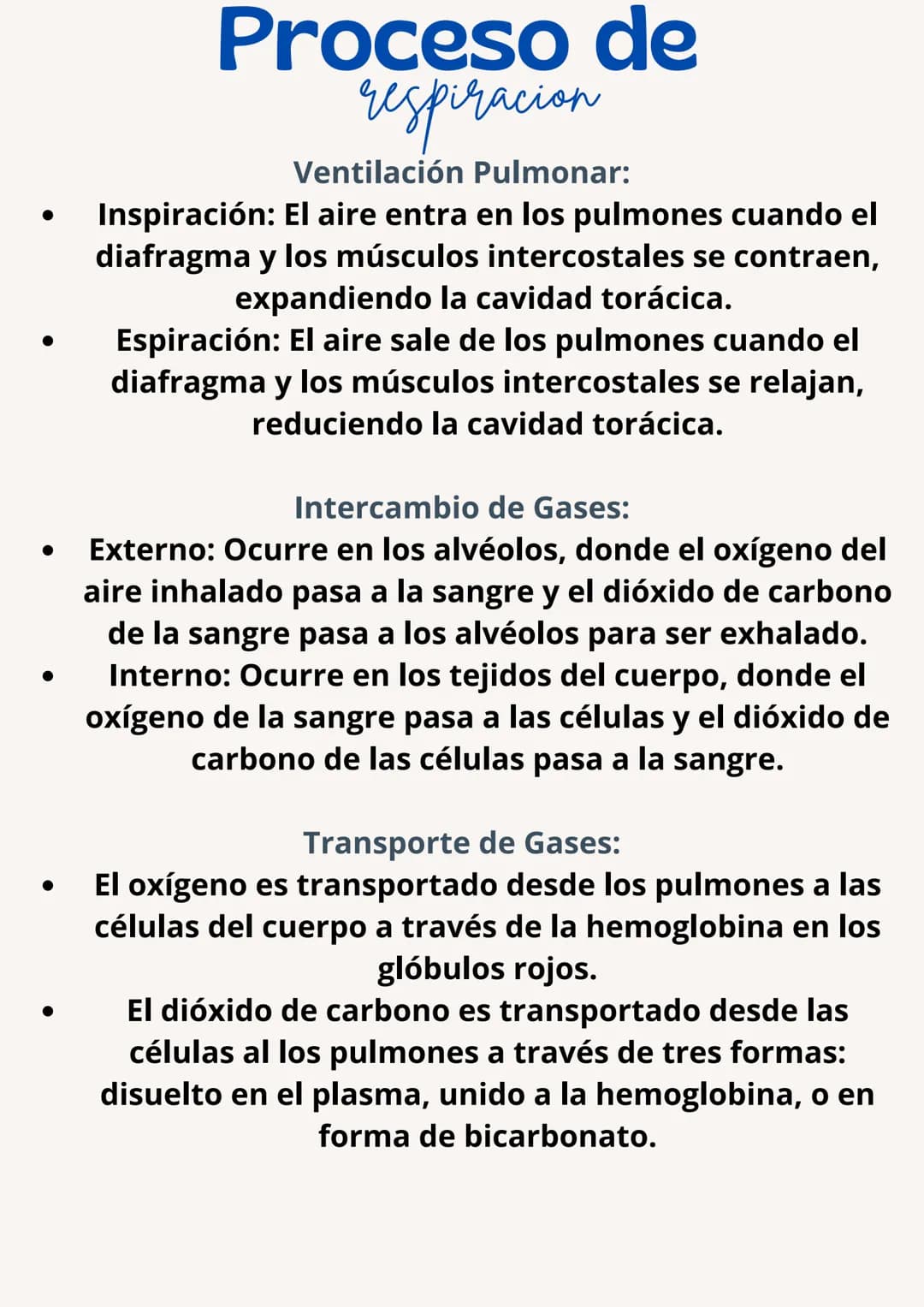 日
Sistema respiratorio
El sistema respiratorio es el conjunto de órganos y estructuras
involucrados en el intercambio de gases entre el orga