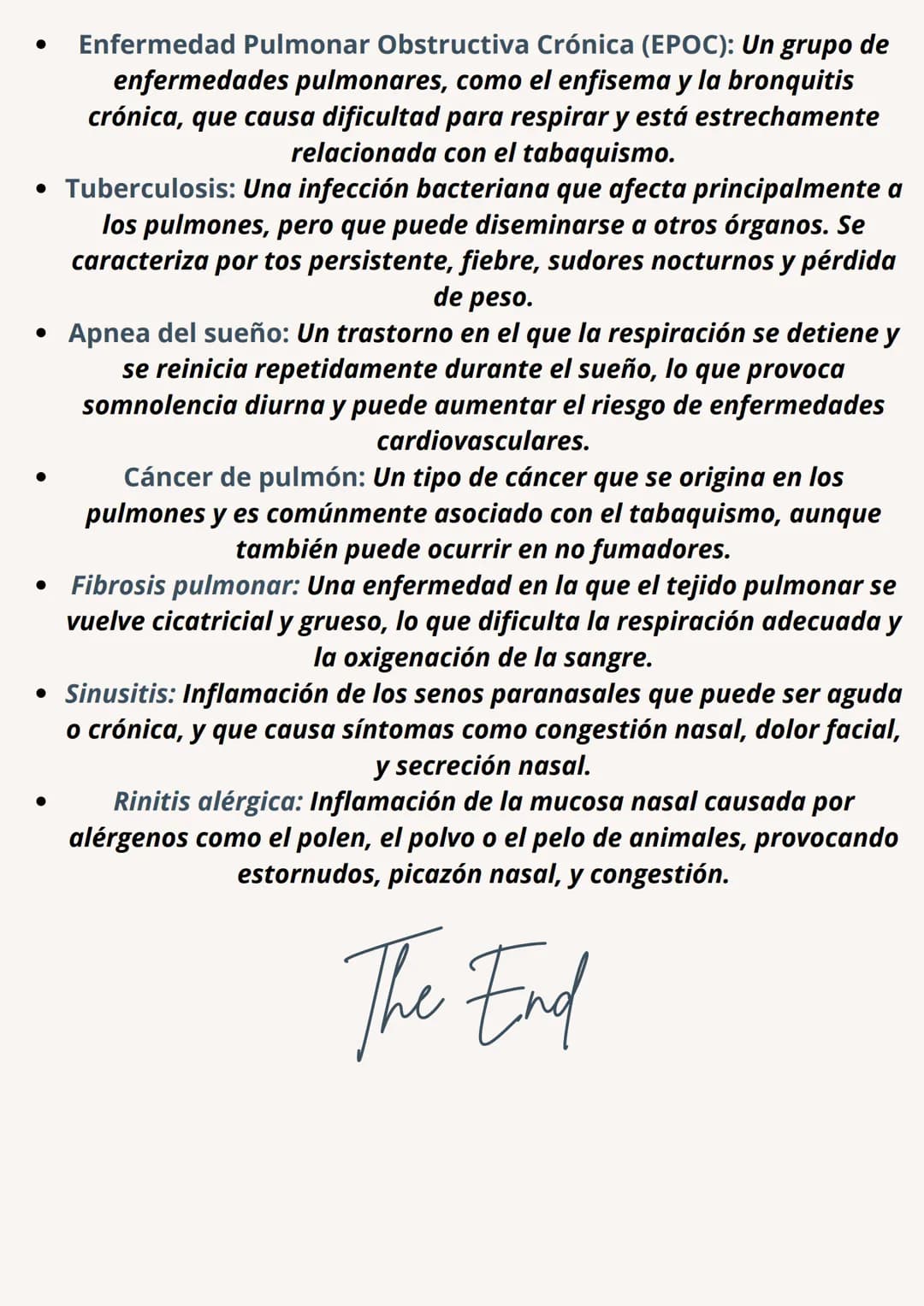 日
Sistema respiratorio
El sistema respiratorio es el conjunto de órganos y estructuras
involucrados en el intercambio de gases entre el orga