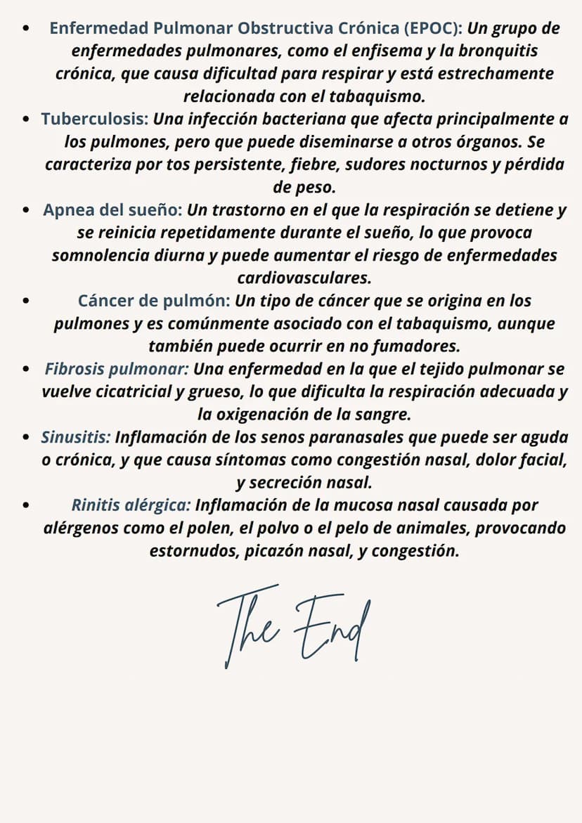 日
Sistema respiratorio
El sistema respiratorio es el conjunto de órganos y estructuras
involucrados en el intercambio de gases entre el orga