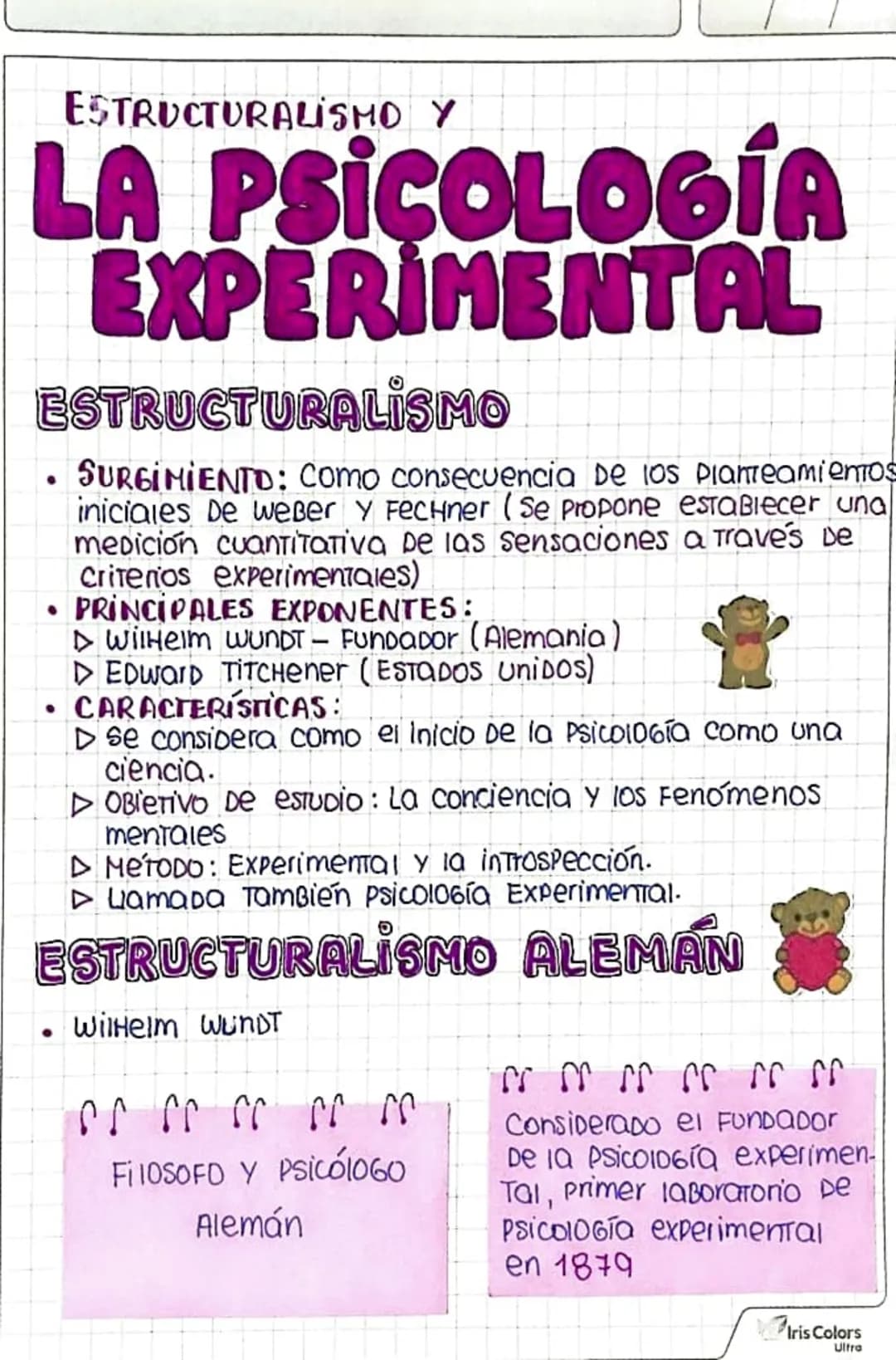 ESTRUCTURALISMO Y
LA PSICOLOGÍA
EXPERIMENTAL
ESTRUCTURALISMO
SURGIMIENTO: Como consecuencia De los Planteamientos
iniciales De weẞer Y Fechn