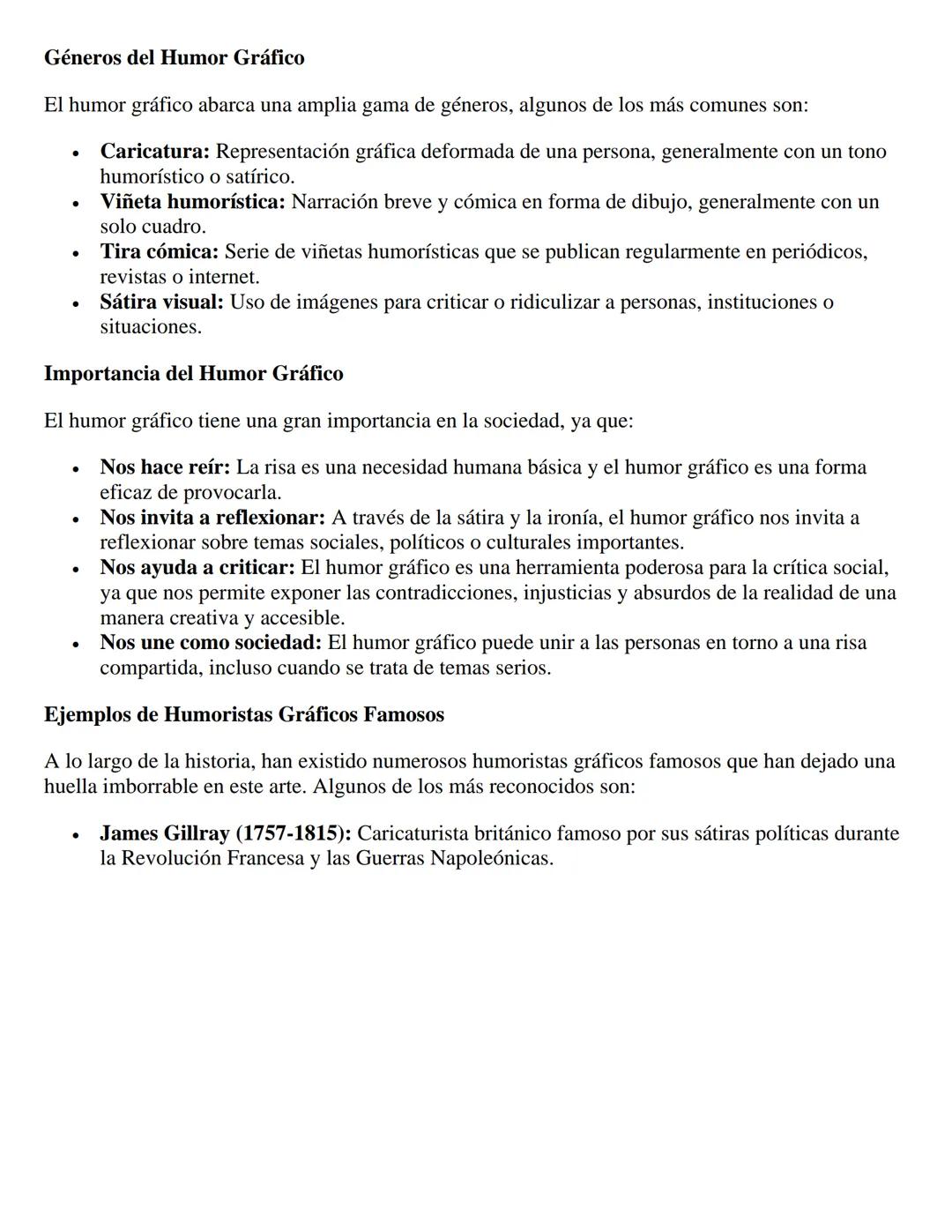 El Humor Gráfico: Un Lenguaje Universal para
la Risa y la Reflexión
El humor gráfico, también conocido como caricatura, historieta humorísti