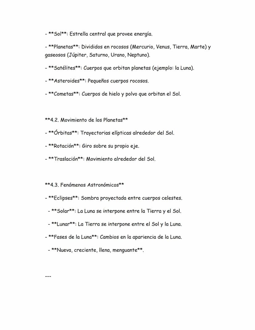 ### Apuntes de Ciencias Naturales para 7mo Grado
#### Tema 1: La Célula
**1.1. Definición y Tipos de Células**
- **Célula**: Unidad básica d