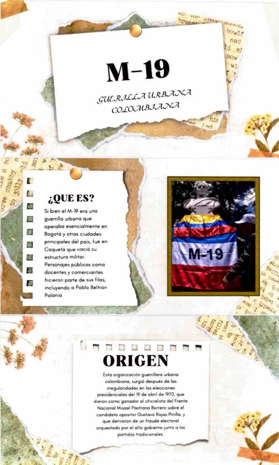 El M-19: Historia y Significado de esta Guerrilla Colombiana