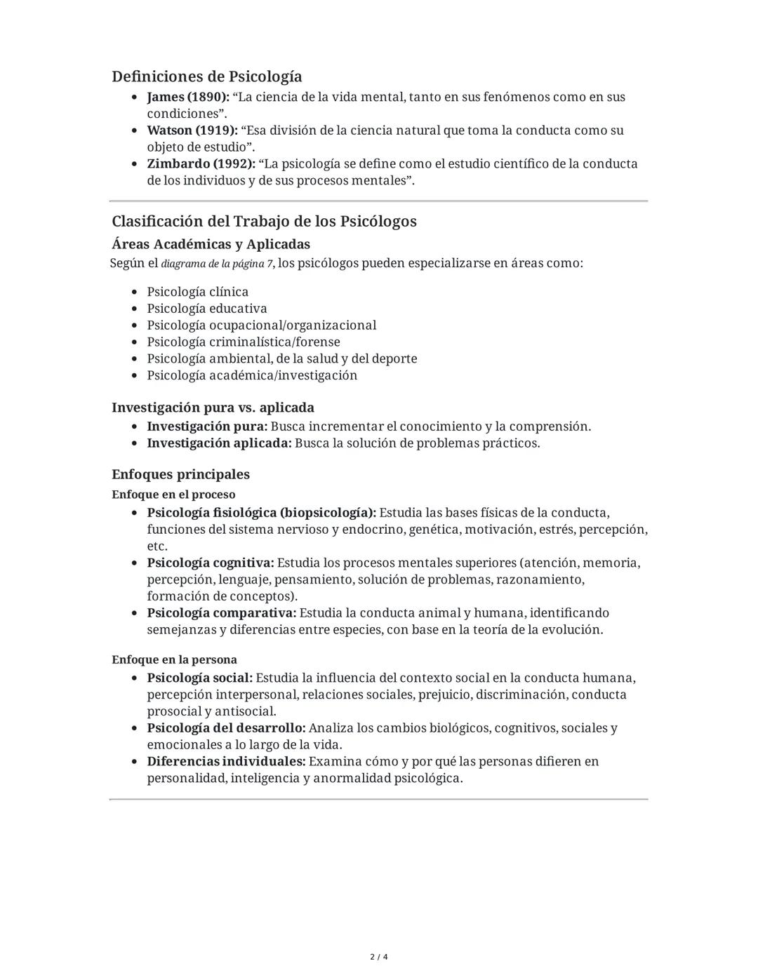 Capítulo 1: ¿Qué es aquello que llamamos psicología?
Introducción y Perspectiva General
El capítulo inicia planteando la pregunta fundamenta