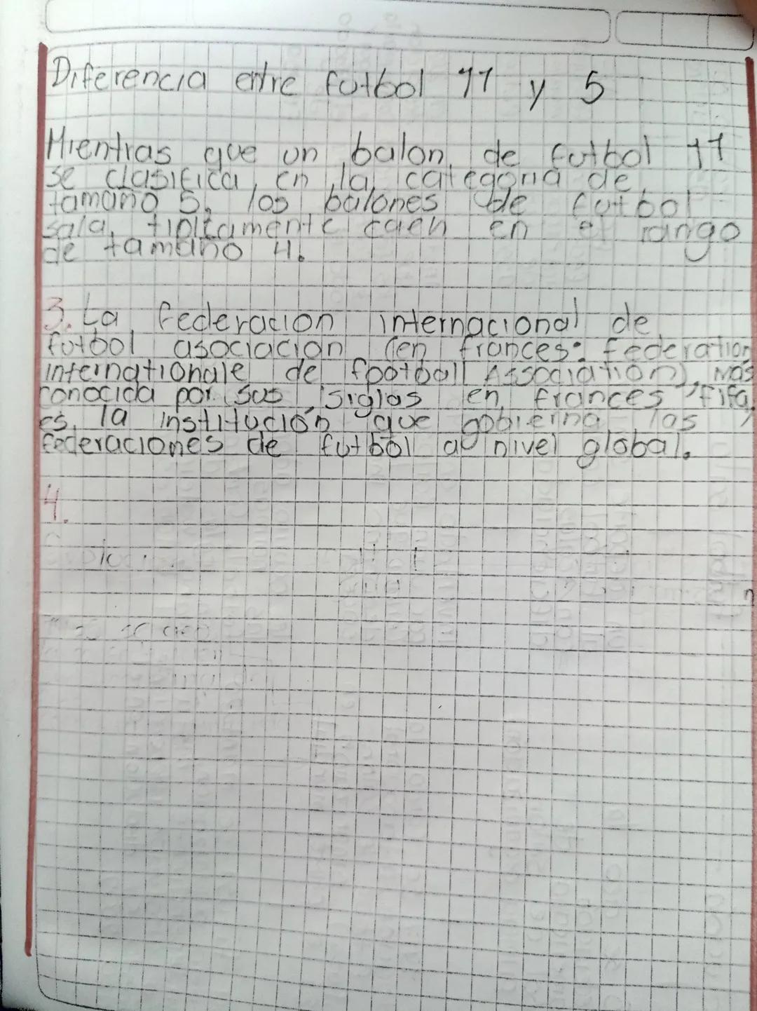 Solución

La historia del futbol.
partir de 1869, año de fundacion
considera
de la asociación inglesa de futbol
aung en sus origenes, al igu