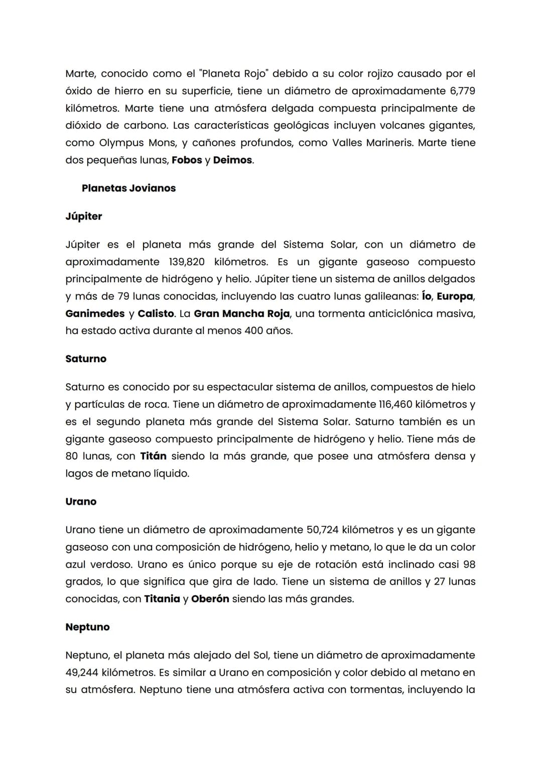 Introducción a la Astronomía
El Sistema Solar
Estructura del Universo
El Sistema Solar está compuesto por el Sol y todos los cuerpos que orb