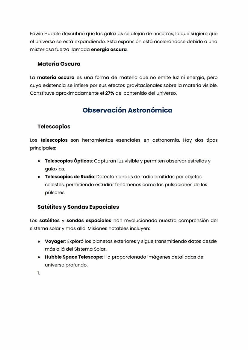 Introducción a la Astronomía
El Sistema Solar
Estructura del Universo
El Sistema Solar está compuesto por el Sol y todos los cuerpos que orb