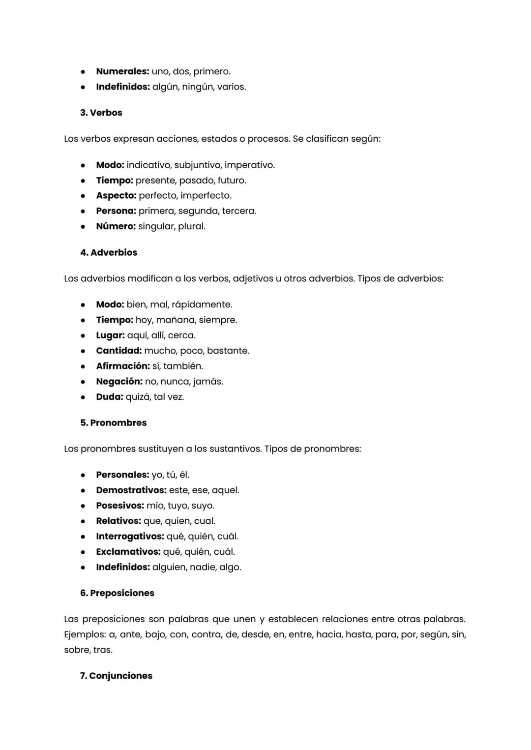 Gramática: Clases de palabras y Concordancia
Introducción
La gramática es el conjunto de reglas que rige el uso de un idioma. Dentro de la
g