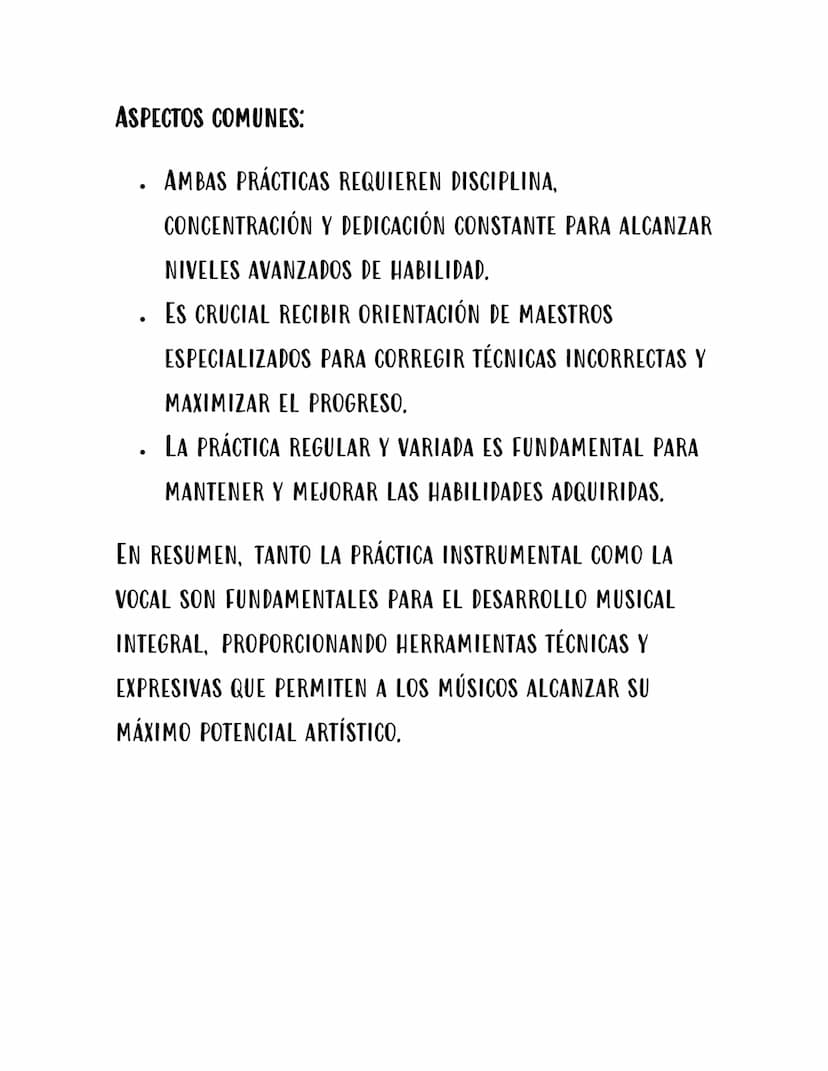 FUNDAMENTOS DE TEORÍA
MUSICAL BÁSICA
LA PRÁCTICA INSTRUMENTAL Y VOCAL ES FUNDAMENTAL PARA
EL DESARROLLO DE HABILIDADES MUSICALES TANTO EN MÚ