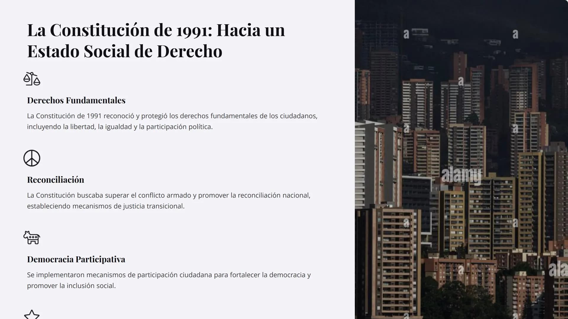 Historia
Constitucional de
Colombia (1810-1991)
El estudio de la historia constitucional de Colombia es esencial
para comprender la evolució