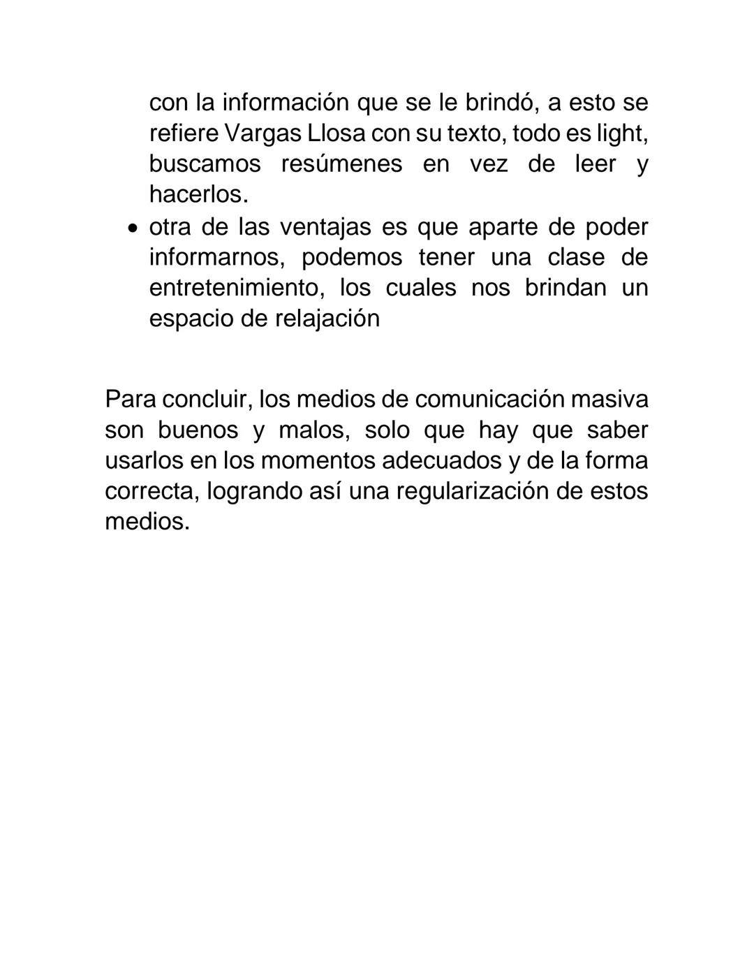 Medios de comunicación masiva.

Los medios de comunicación masiva tienen y
cumplen un papel muy importante en la sociedad.

Todos estos cump