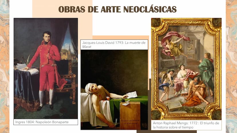 Jacques-Louis David: El juramento de los Horacios
ARTE
NEOCLÁSICO
Siglo XVIII Siglo XIX ANTECEDENTES
DEL PERIODO
NEOCLÁSICO
•
Ideas liberale
