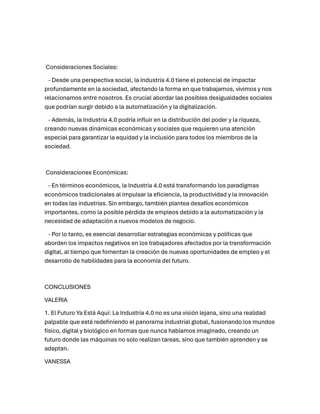 ESTRUCTURA DE EXPOSICIÓN
Industrias 4.0
¿Qué es?
Término acuñado por primera vez en la feria de Hannover en 2011 y también llamada
4 revoluc