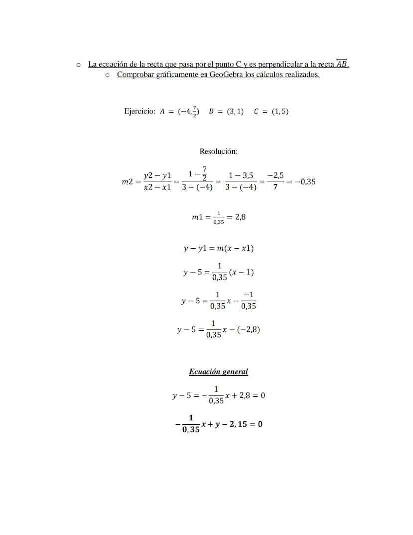 Desarrollo analítico de los ejercicios
Representar en GeoGebra la función dada y determinar a partir de dicha gráfica:
o Tipo de función
o D