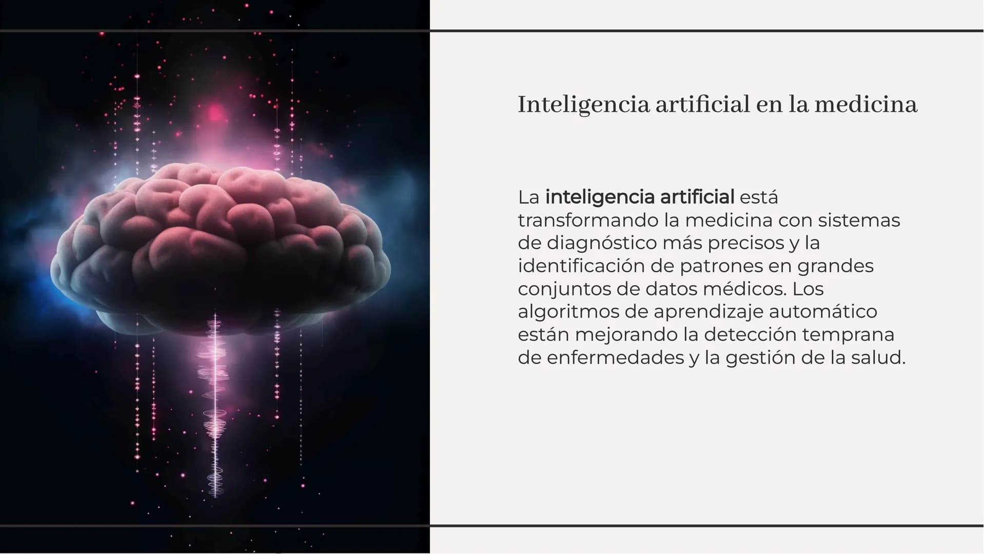 Avanzando hacia un futuro más
saludable: Los avances en la
medicina moderna Introducción
En la medicina moderna se han logrado
avances signi