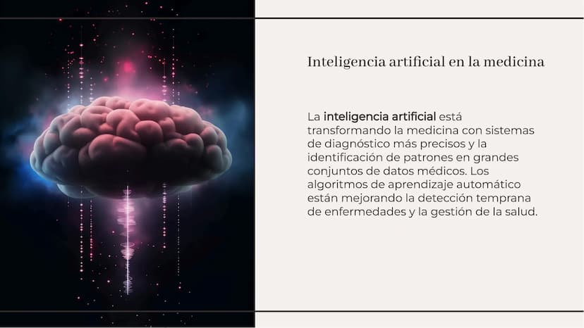 Avanzando hacia un futuro más
saludable: Los avances en la
medicina moderna Introducción
En la medicina moderna se han logrado
avances signi