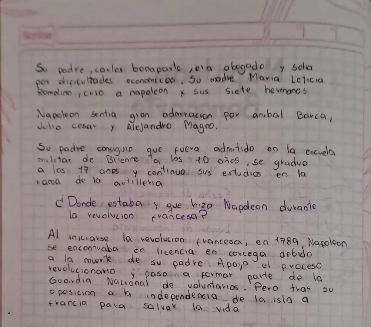 +
Napoleon
Bonaparte
Nombre complete
Napoleon Bonaparte Ajaccio
fecha de nacimiento
15 de agosto 1769
Lugar de nacimiento
francia, corsega
F