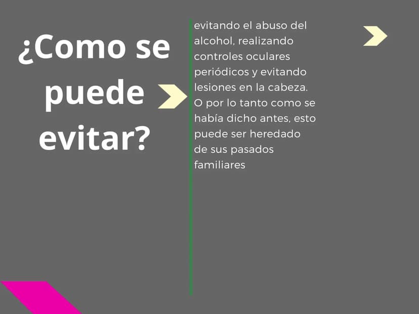 ¿QUE ES?
Defecto de la vista que consiste en
no percibir determinados colores o
en confundir algunos de los que se
perciben. La mayoría de v