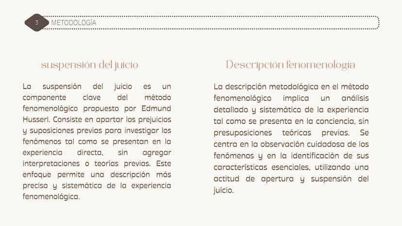 La
FENOMENOLOGÍA Fenomenología
La fenomenología de Edmund Husserl es una corriente
filosófica que se centra en el estudio de los fenómenos t