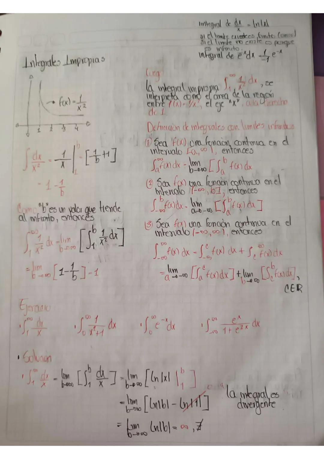 # Integrales Impropias

A

fox) = $\frac{1}{x^2}$

[44] +
X

-1-1

Come, "bes un yalor que trende
al infinito, entonces

m

0-100

-lim

[名]