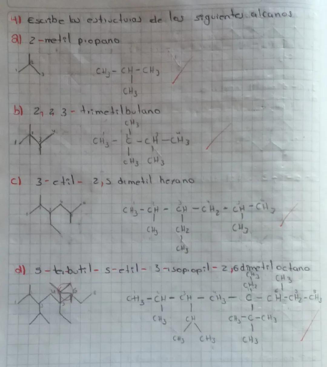 ЊС
CH
CH3
CH3
CH
3,6-dimetil nonano
CH3
CH3
S
1-etil-3 metil ciclohexanoa
CH3
CW3
HC
CH3
CHS
CH3 CH3
3, 4, 5, 67-Pentametil nonano
3
CHS
H₂ 