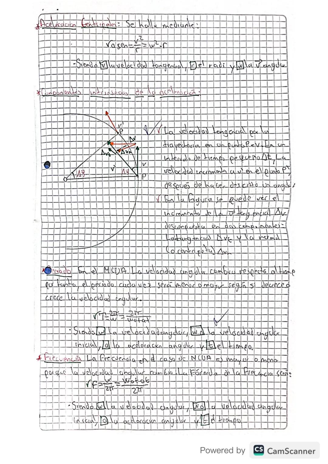 # Movimiento Circular Uniformemente Acelerado (MCUA)

-EL MCUA se presenta cuando una particula o cuerpo solido
descibe una trayectoria circ
