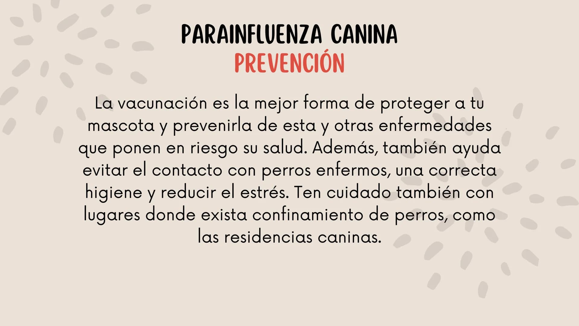 ENFERMEDADES VIRALES
1
PANLEUCOPENIA
FELINA
2
PARVOVIRUS
CANINO
3
RINOTRAQUITIS
PARAINFLUENZA
FELINA
CANINA INTRODUCCIÓN
Seis de cada diez h
