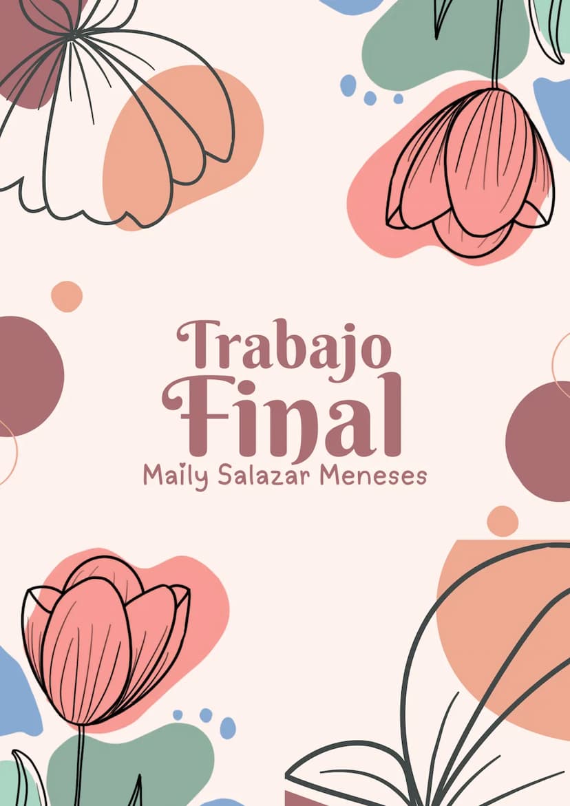 Trabajo
Final
Maily Salazar Meneses Objetivo
Comprender el origen y las causas del conflicto: Aprender
sobre los eventos históricos, las dis
