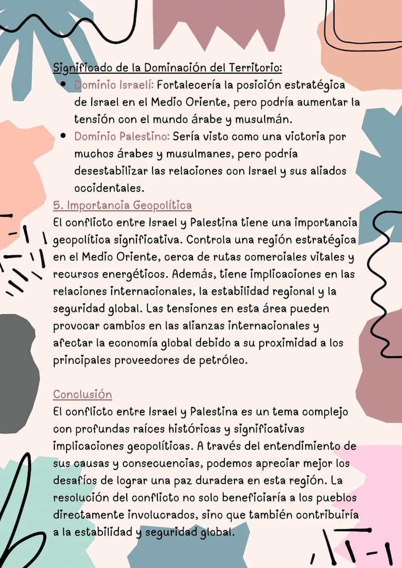 Trabajo
Final
Maily Salazar Meneses Objetivo
Comprender el origen y las causas del conflicto: Aprender
sobre los eventos históricos, las dis