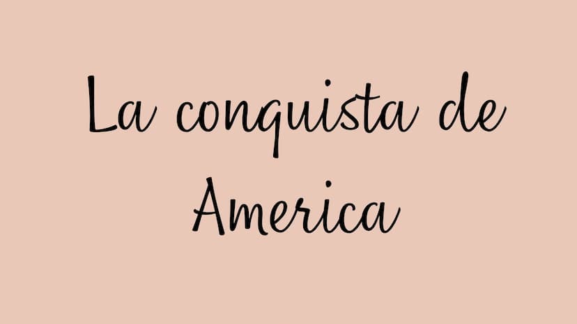 La conquista de
America ¿QUE ES?
Fue el proceso colonialista a través de la
sucesión de guerras y conflictos militares
ocurridos en el conti