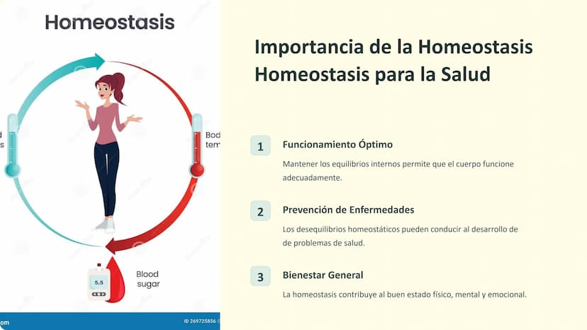 Homeostasis:
Regulación de la Salud
La homeostasis es el proceso mediante el cual el cuerpo
mantiene un equilibrio interno óptimo para su
fu