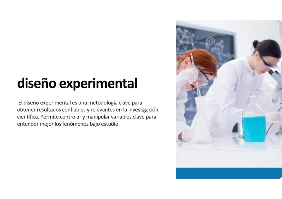 Diseño experimental: 