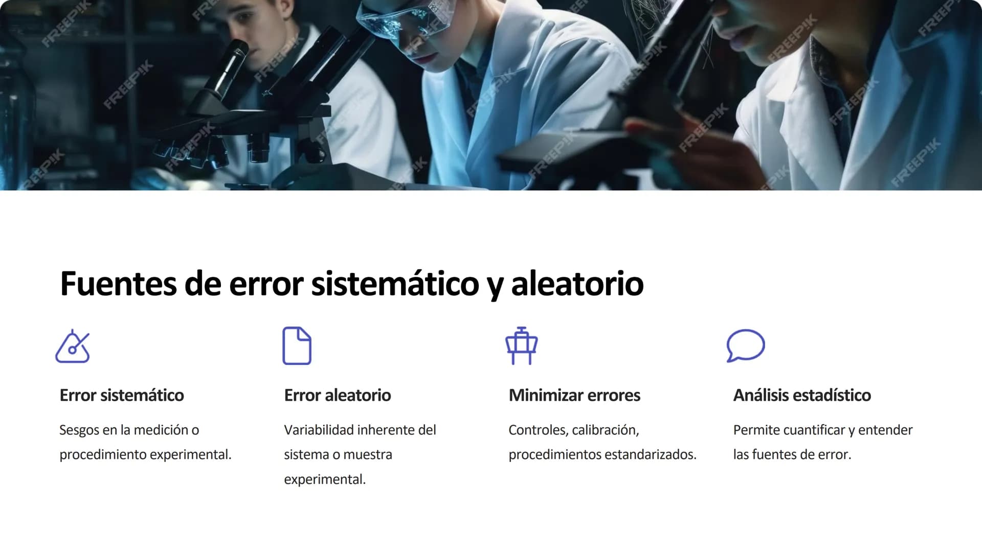 diseño experimental
El diseño experimental es una metodología clave para
obtener resultados confiables y relevantes en la investigación
cien