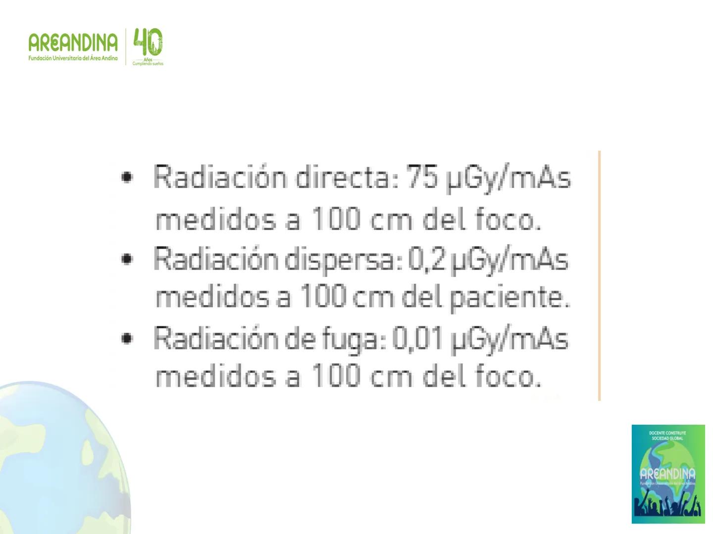 AREANDINA 40
Fundación Universitaria del Área Andina
Años
Cumpliendo sueños

PROTECCIÓN RADIOLÓGICA

JORGE LUIS QUINTERO LOPEZ
Ingeniero Fís