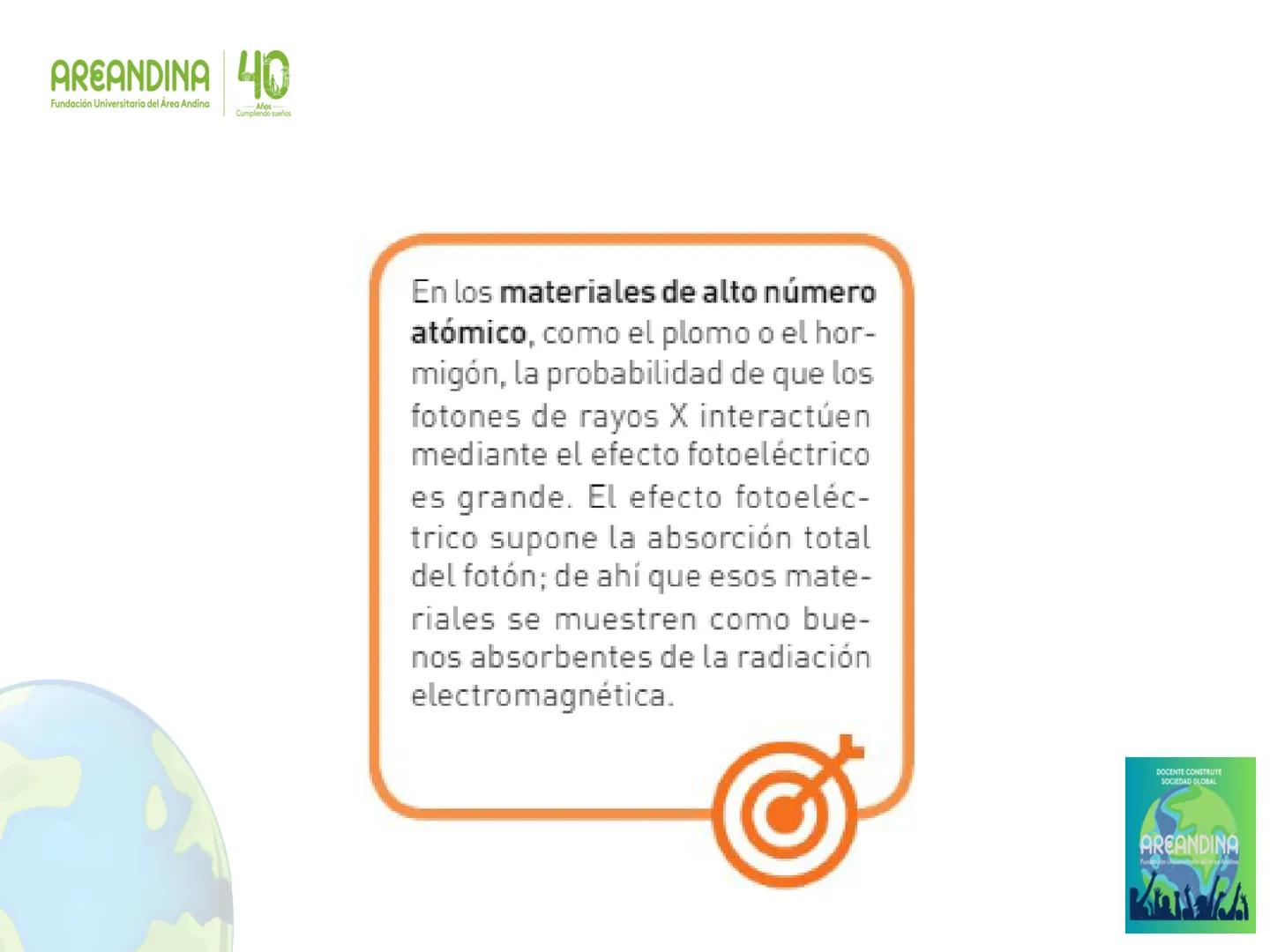 AREANDINA 40
Fundación Universitaria del Área Andina
Años
Cumpliendo sueños

PROTECCIÓN RADIOLÓGICA

JORGE LUIS QUINTERO LOPEZ
Ingeniero Fís
