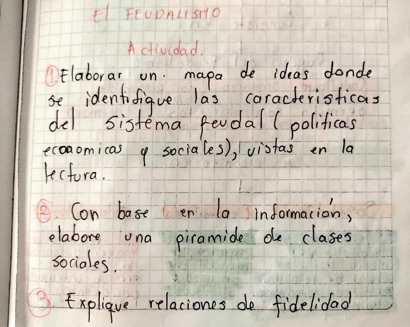 # El FEUDALISHO

Actividad.

Elaborar un. mapa de ideas donde
se identifique las caracteristicas
del sistema feudal ( politicas
economicas q