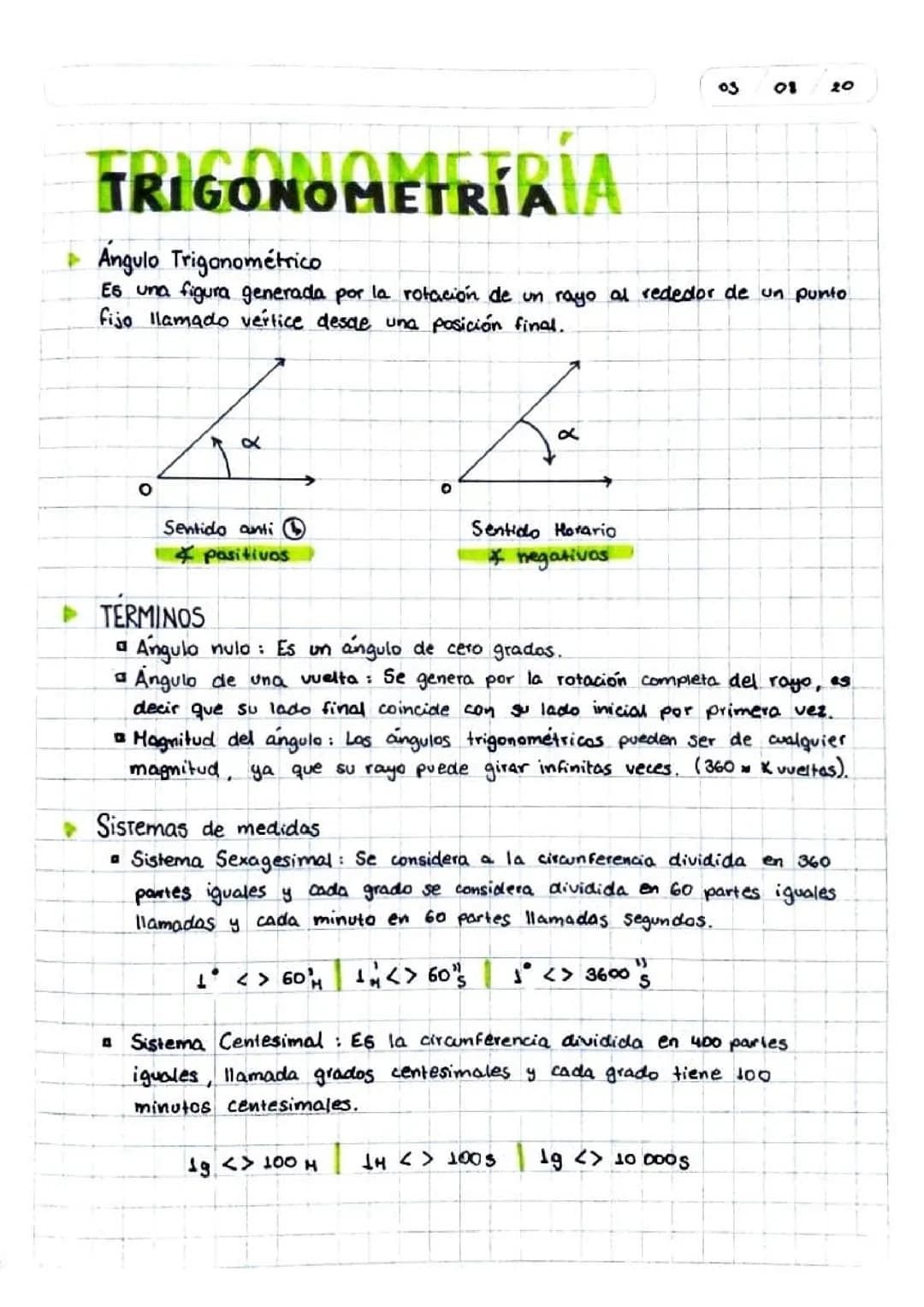 Trigonometría 