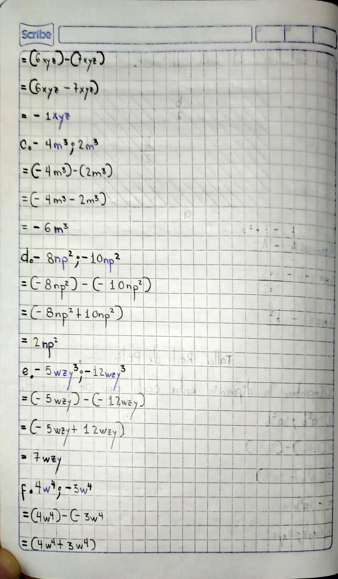3 x4
2 x
5
Scribe
=
18 3-
18
- ( 1 8 - 3 - 2 - (61) + (1 - 4 x 7 ) + ( 37 ) 4 (3 + 2).
+(-6 +73)
10
= X
-
29
5 3
X
3
4
4
18
10
27 de abril d
