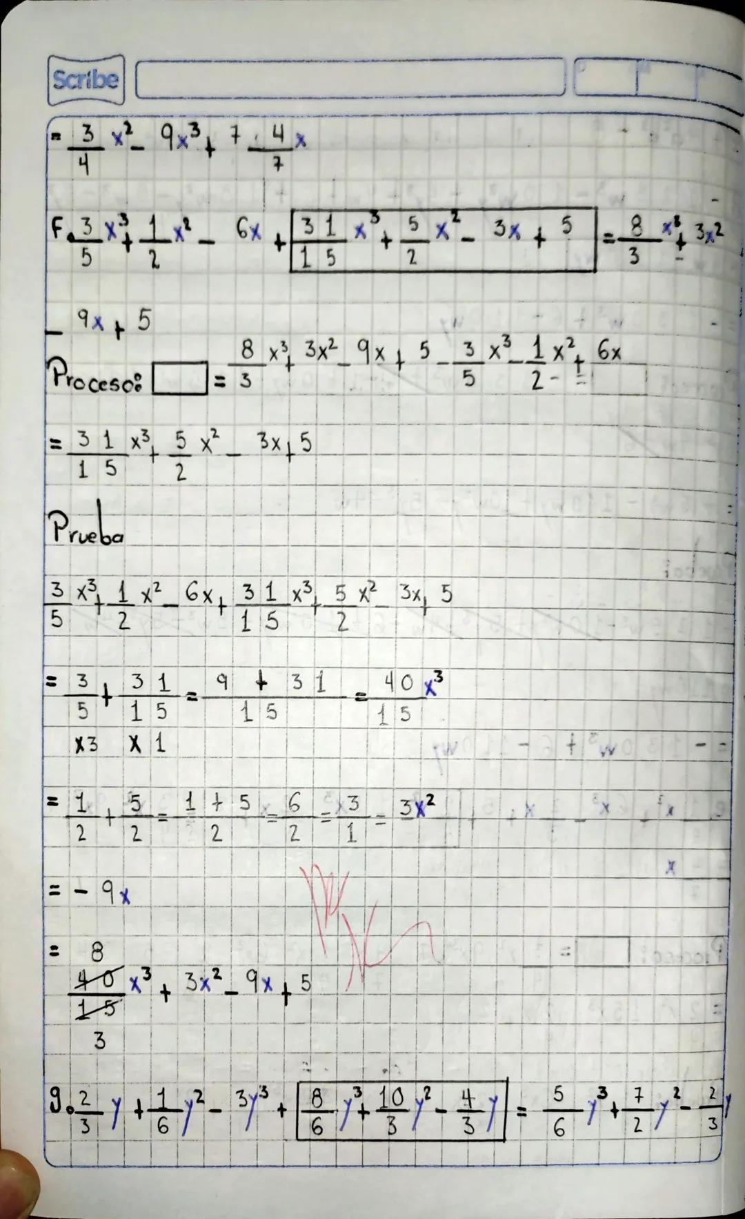 3 x4
2 x
5
Scribe
=
18 3-
18
- ( 1 8 - 3 - 2 - (61) + (1 - 4 x 7 ) + ( 37 ) 4 (3 + 2).
+(-6 +73)
10
= X
-
29
5 3
X
3
4
4
18
10
27 de abril d