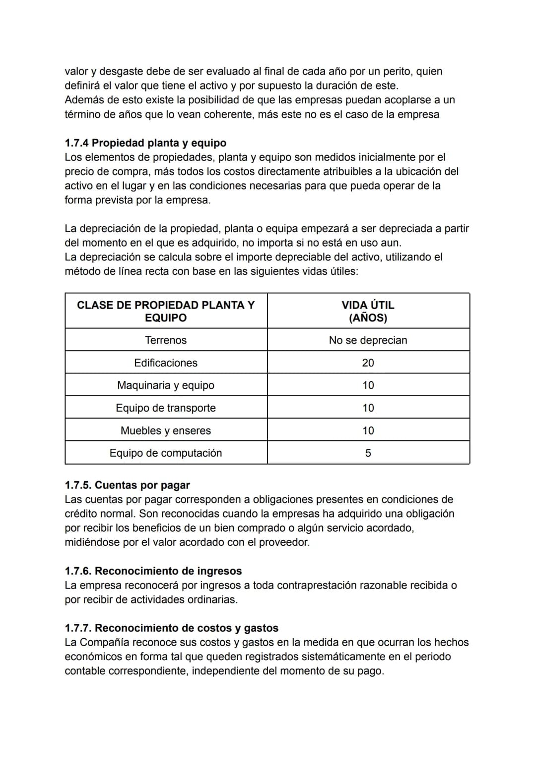 BENDITO LICOR LTDA
NIT 240389786-2
NOTAS Y REVELACIONES A LOS ESTADOS FINANCIEROS
CONSIDERACIONES INICIALES
Al momento de la realizar este e