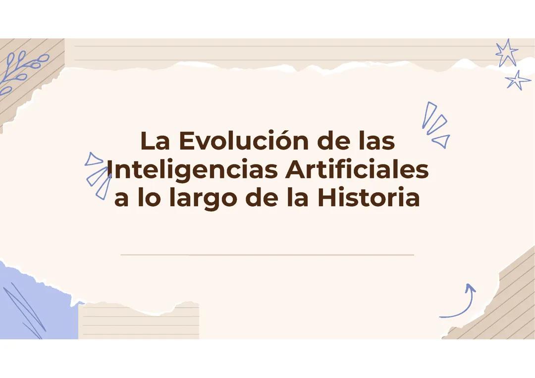 Evolución de las IA 
