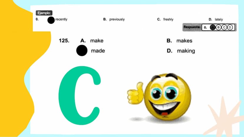 \|/
KIND OF QUESTIONS
EXAM ICFES
SABER 11
PART Y AND PART 7 Edito mis escritos en clase teniendo en cuenta
reglas de ortografía, adecuación 
