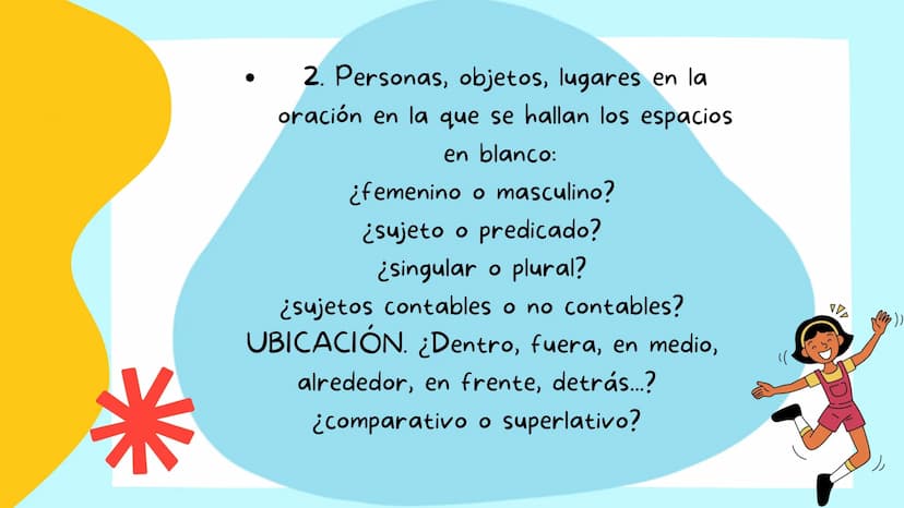 \|/
KIND OF QUESTIONS
EXAM ICFES
SABER 11
PART Y AND PART 7 Edito mis escritos en clase teniendo en cuenta
reglas de ortografía, adecuación 