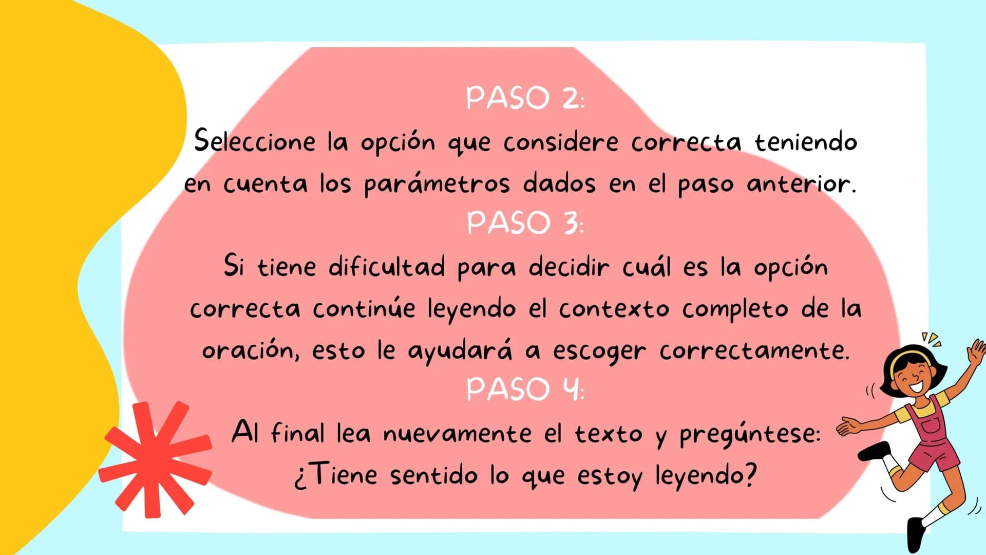 \|/
KIND OF QUESTIONS
EXAM ICFES
SABER 11
PART Y AND PART 7 Edito mis escritos en clase teniendo en cuenta
reglas de ortografía, adecuación 