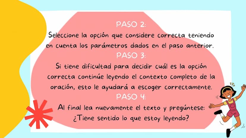 \|/
KIND OF QUESTIONS
EXAM ICFES
SABER 11
PART Y AND PART 7 Edito mis escritos en clase teniendo en cuenta
reglas de ortografía, adecuación 